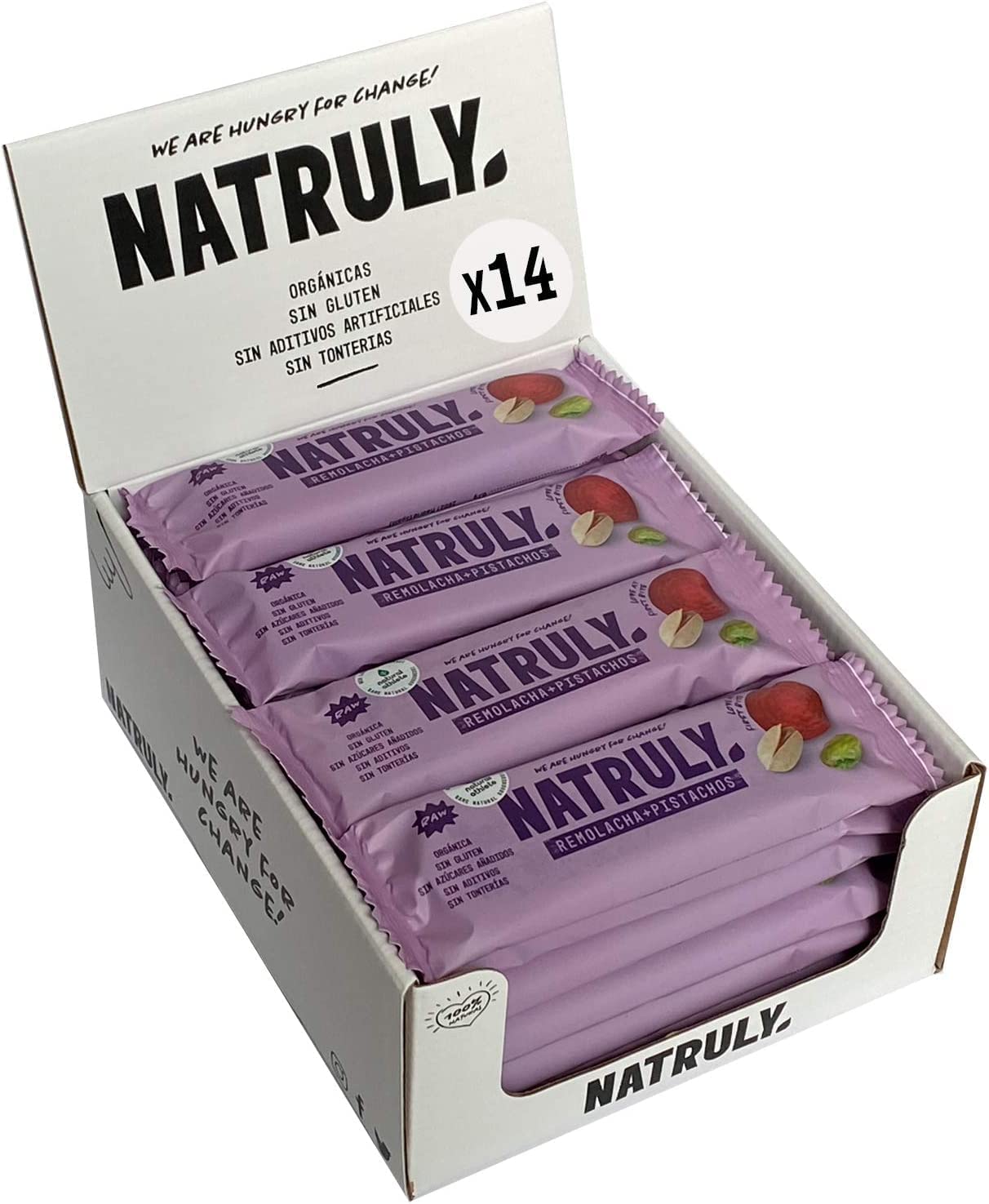 Barrita Raw de Remolacha Natruly 40g | ecológico 2