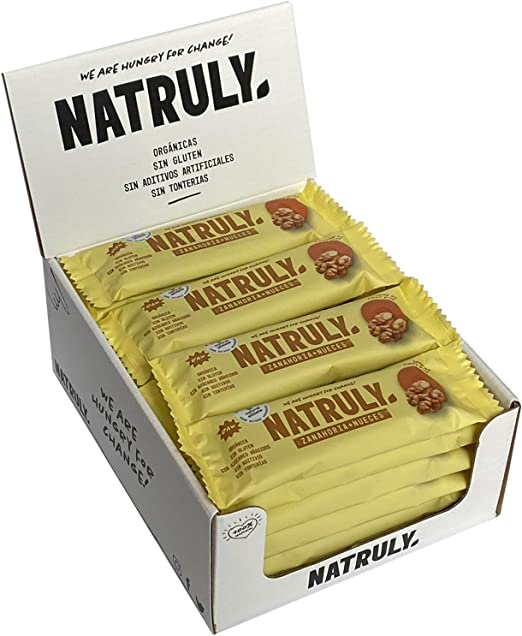 Barrita Raw de Zanahoria y Nueces Natruly 40g | Ecológico 2