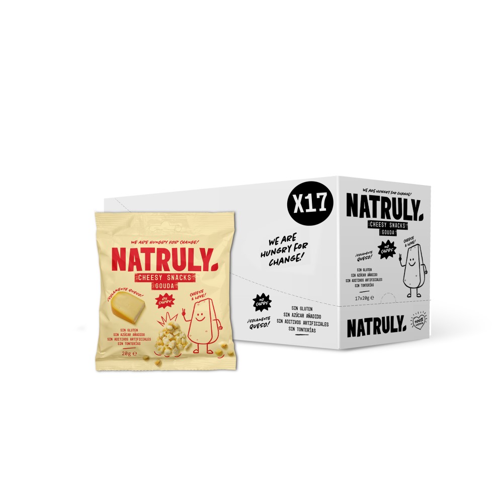 Cheesy Snack de Queso Gouda Natruly 20g 3