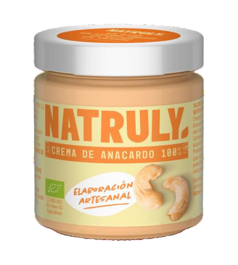 Crema de anacardos 200g Natruly | ecológica