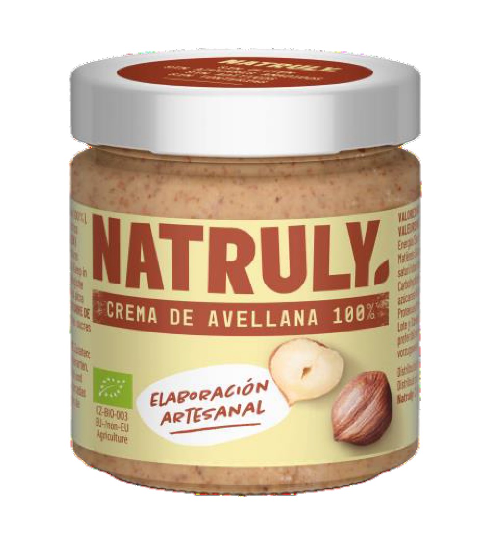 Crema de avellana  200g Natruly | ecológica