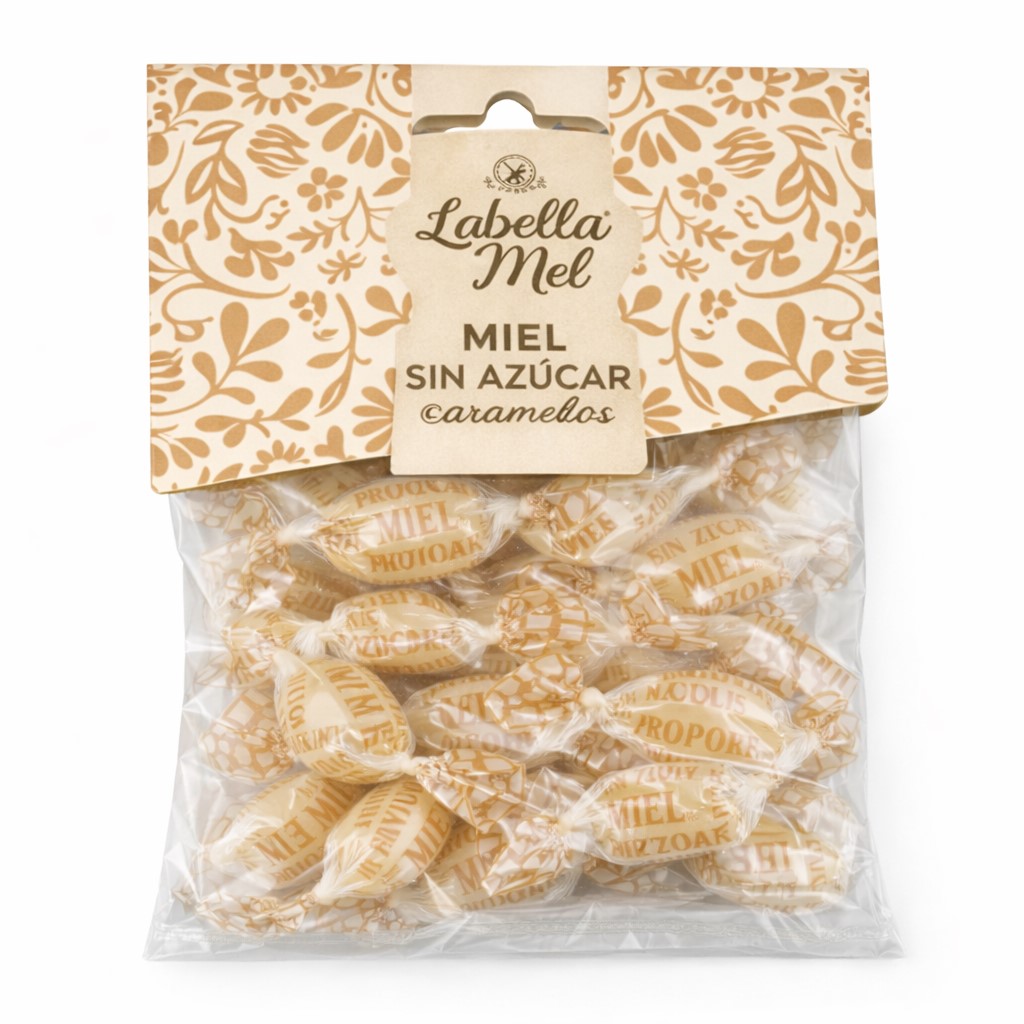 Caramelo de Miel Sin Azúcar 100g L'Abella Mel