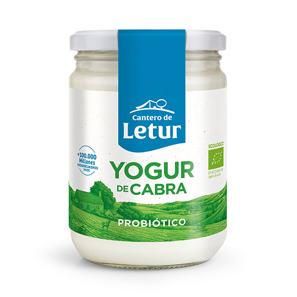 Yogur Ecológico de Cabra Cantero de Letur 420g   Natural, Cremoso y de Producción Artesanal 