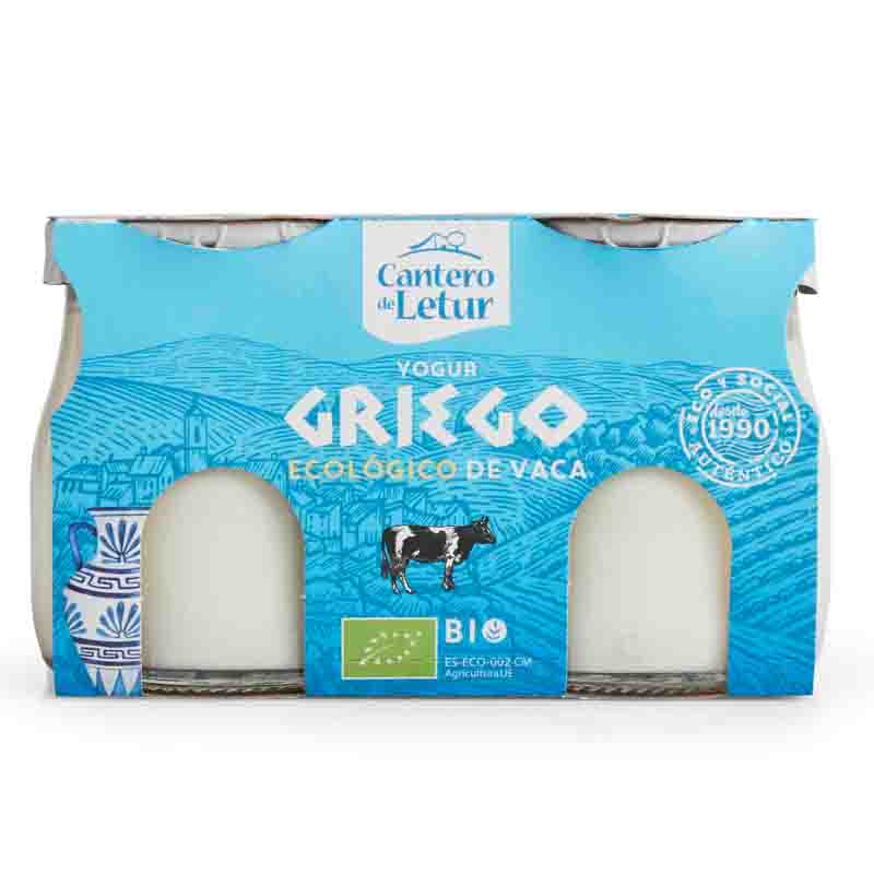 Yogur Griego de Vaca 2x125g BIO CANTERO DE LETUR