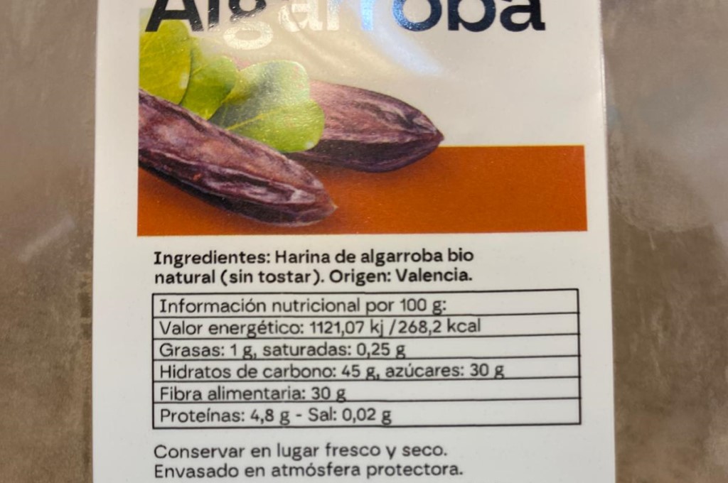 Algarroba cruda en polvo 100% Mandolé 375g | ecológico 2