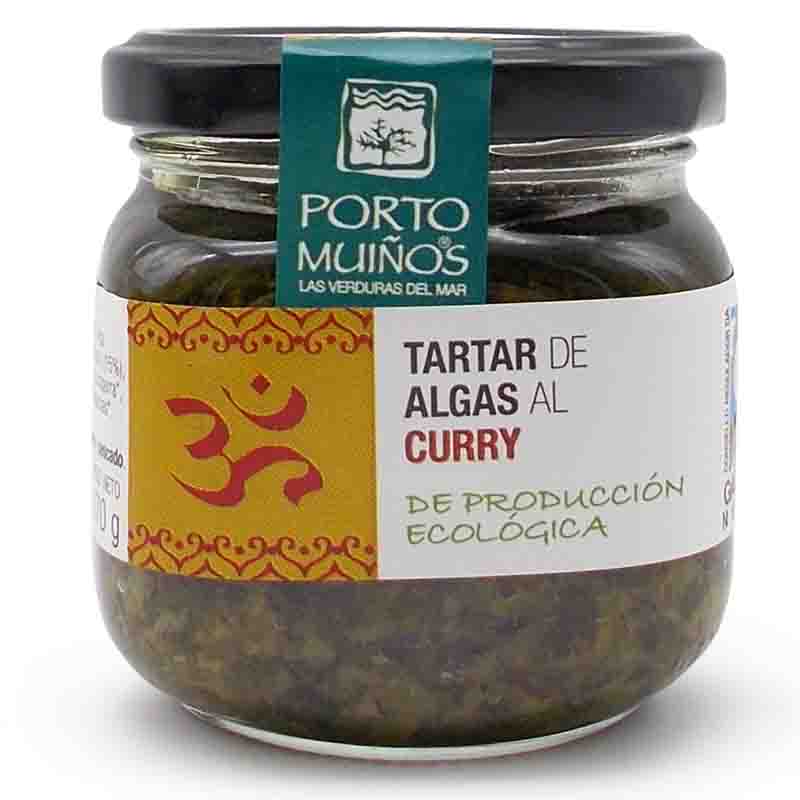 Tartar de algas con curry 160g BIO Porto Muiños