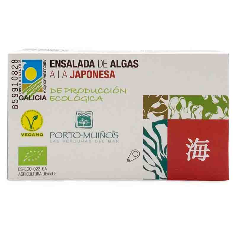 PORTO - ENSALADA DE ALGAS A LA JAPONESA LATA 125g BIO