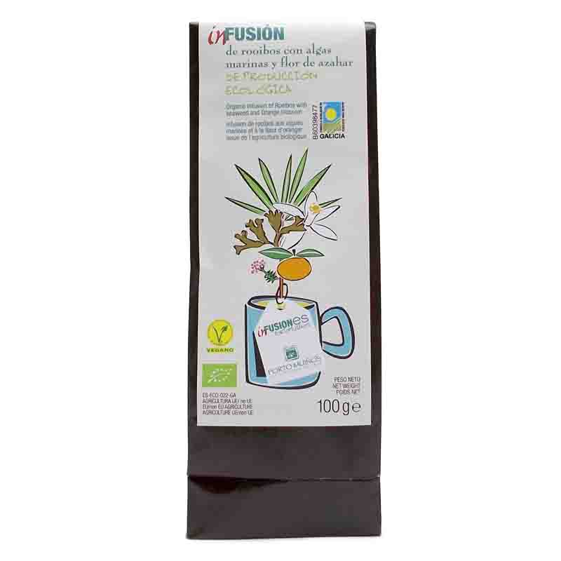 PORTO - INFUSION ROOIBOS CON ALGAS MARINAS BIO 100g