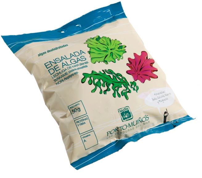 PORTO - ENSALADA DE ALGAS DESHIDRATADAS 50g BIO