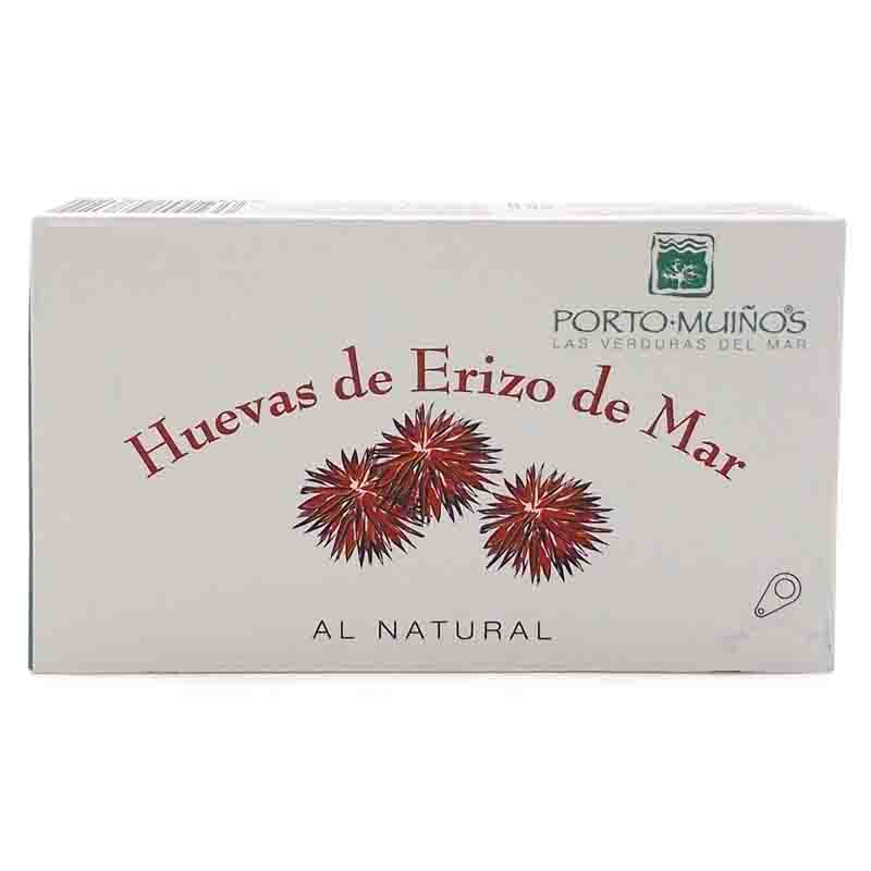 Huevas de erizo de mar al natural 50g Porto Muiños