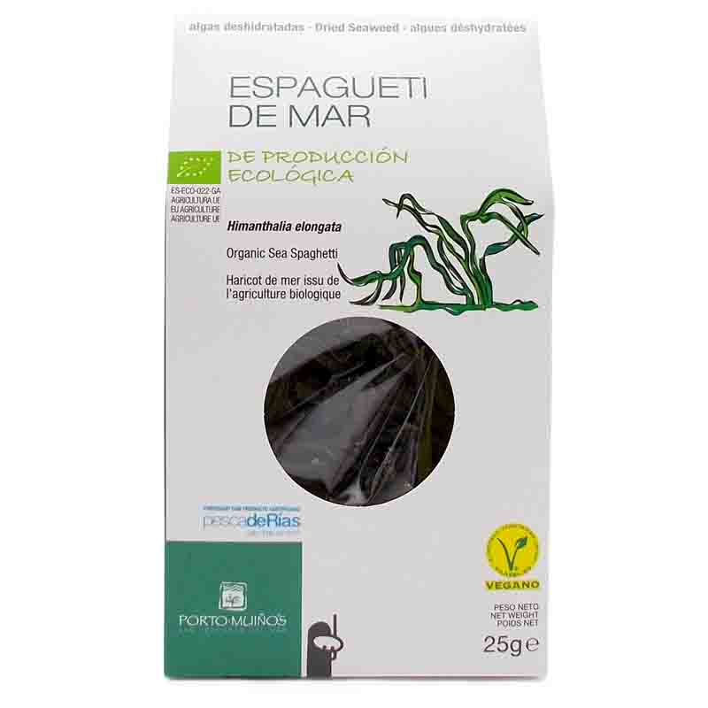 Alga espagueti de mar 25g BIO Porto Muiños