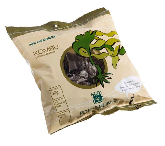 Alga kombu deshidratada 50g BIO Porto Muiños