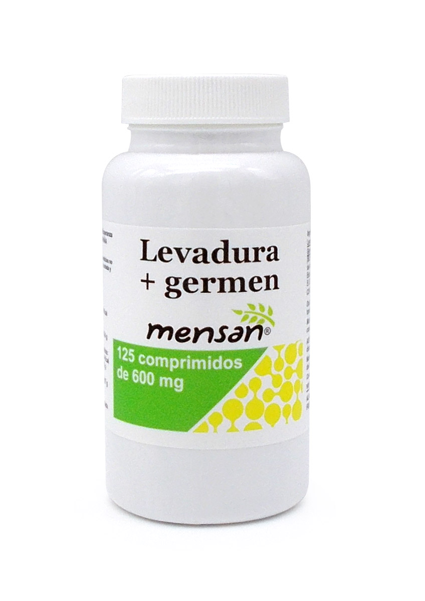 MENSAN - LEVADURA+GERMEN 600mg - 125 comprimidos