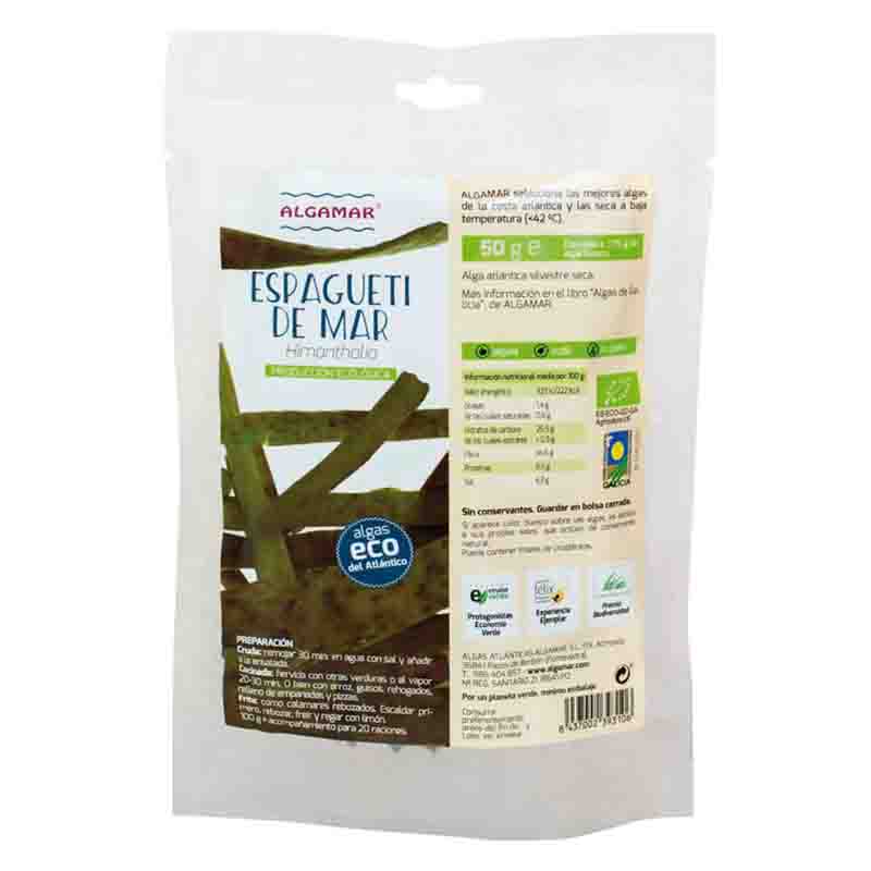 ALGAMAR - ALGA ESPAGUETI DE MAR BIO 50g