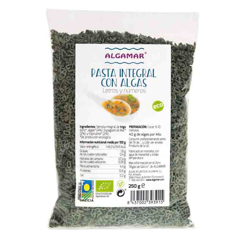 ALGAMAR - SOPA DE LETRAS CON ALGAS BIO 250g (POR ENCARGO)