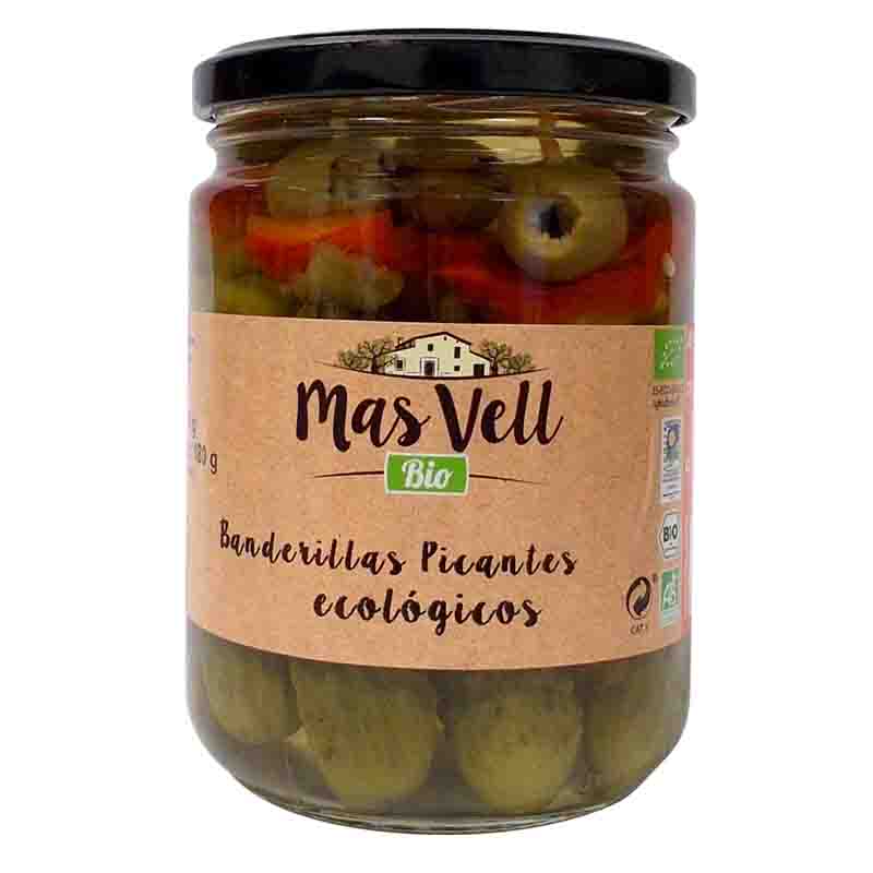 Banderillas picantes 420g BIO Mas Vell