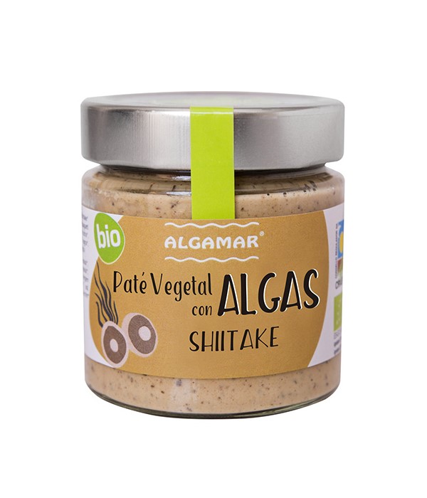 ALGAMAR - PATE VEGETAL CON ALGAS Y SHIITAKE 180g BIO