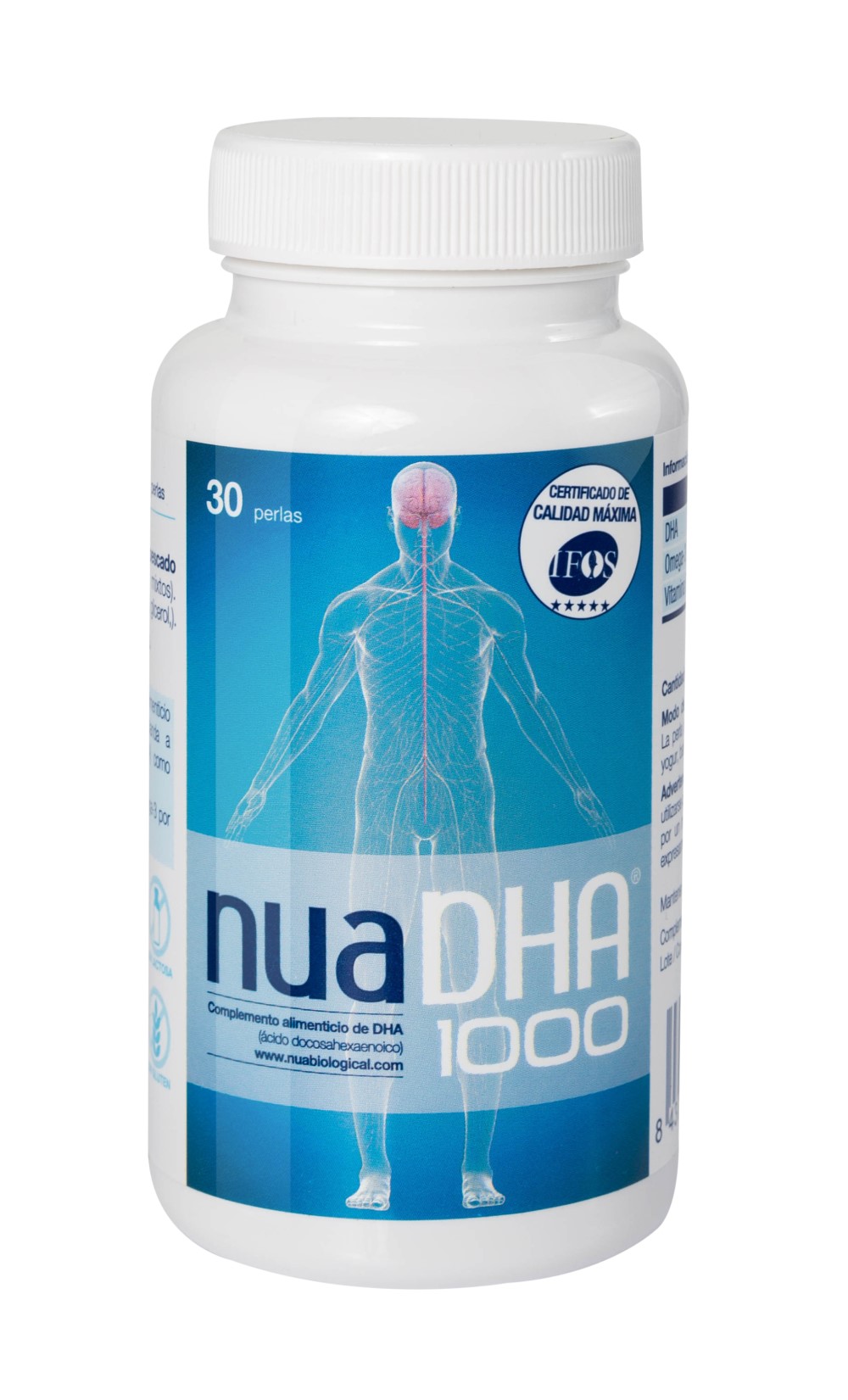 Omega-3 nuaDHA 1000 30 perlas