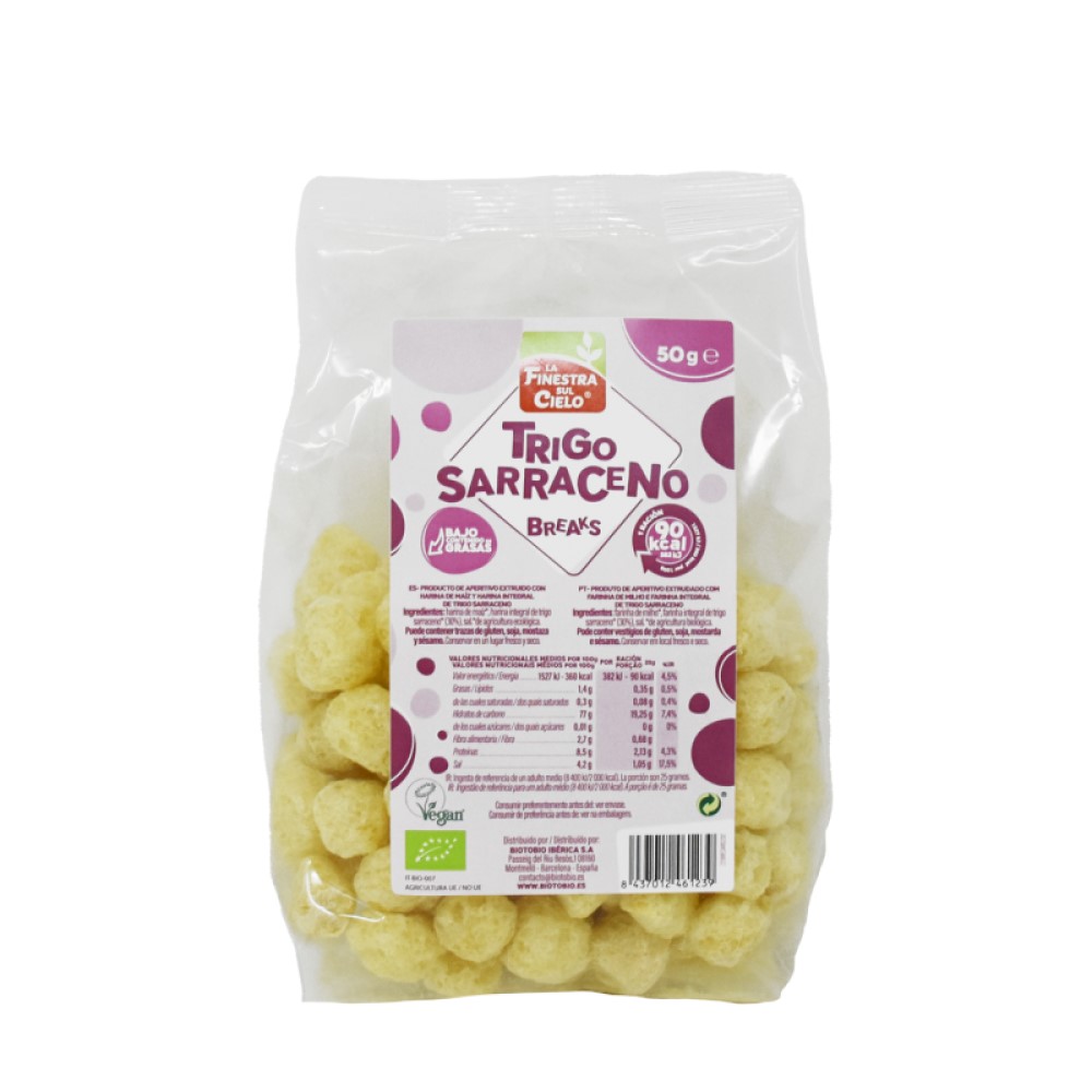 Breaks bolitas de trigo sarraceno Finestra Sul Cielo 50g | ecológico