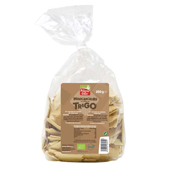 Mini Crakers de Trigo 250g Finestra Sul Cielo | Ecológico