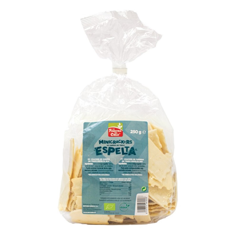Mini crackers de espelta Finestra Sul Cielo 250g | ecológico