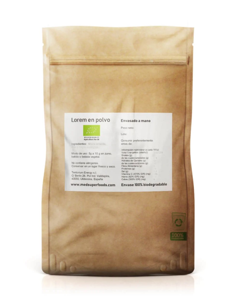 Graviola en polvo granel 1Kg Energy Feelings (ENCARGO)