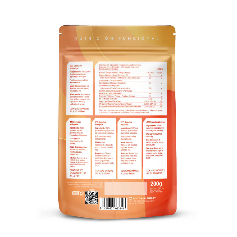 Espirulina en polvo Energy Feelings 200g | ecológico 2