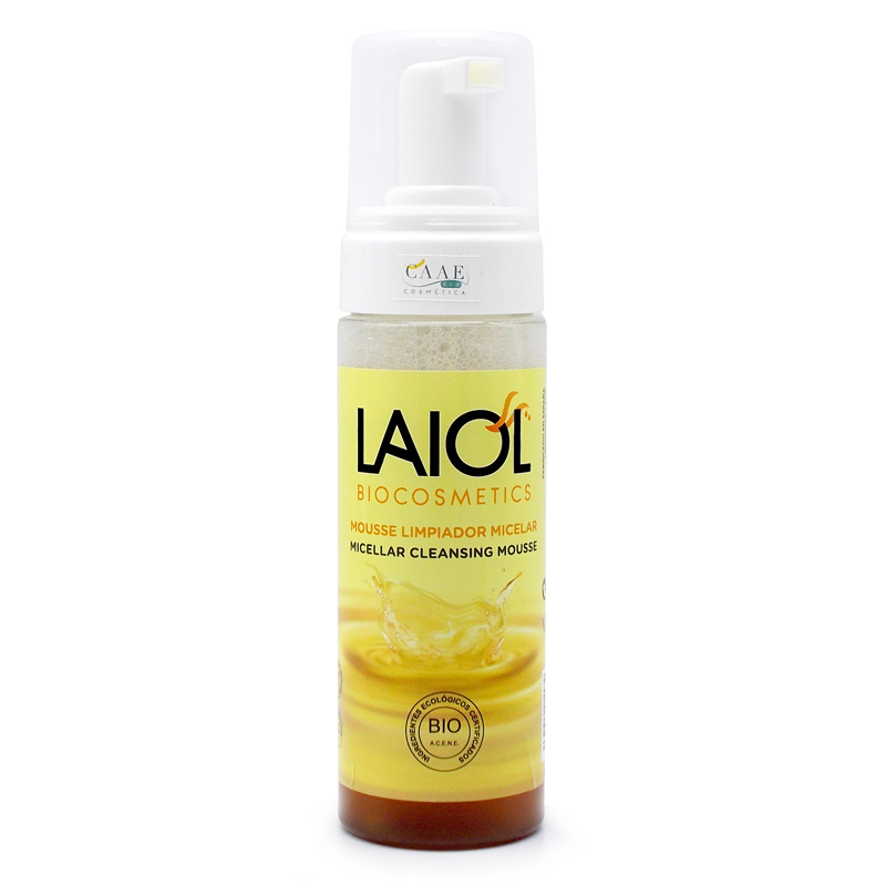 X LAIOL - MOUSSE LIMPIADOR MICELAR CON ACIDO HIALURONICO BIO 150ml