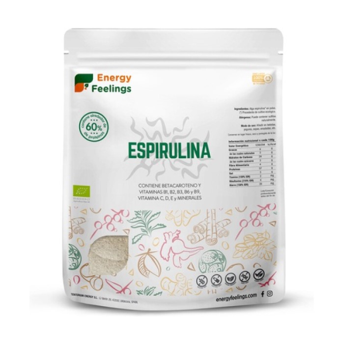 Espirulina granel 1Kg BIO Energy Fruits