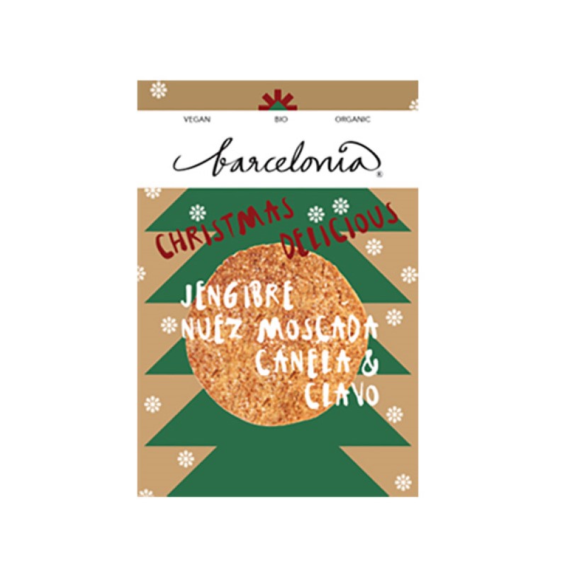 Galleta Christmas Delicious con Especias   Barcelonia (unidad) 