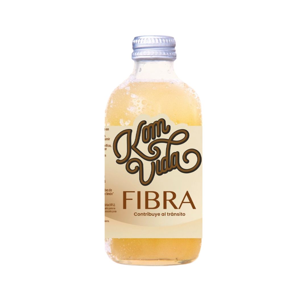 Kombucha fibra Komvida 250ml | Ecológico
