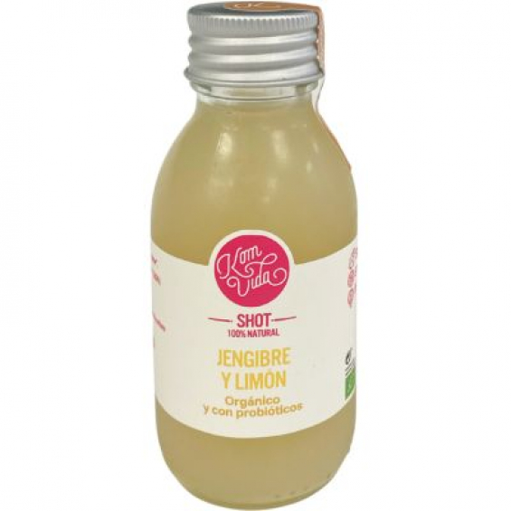 Shot jengibre y limón 100ml Komvida | ecológico