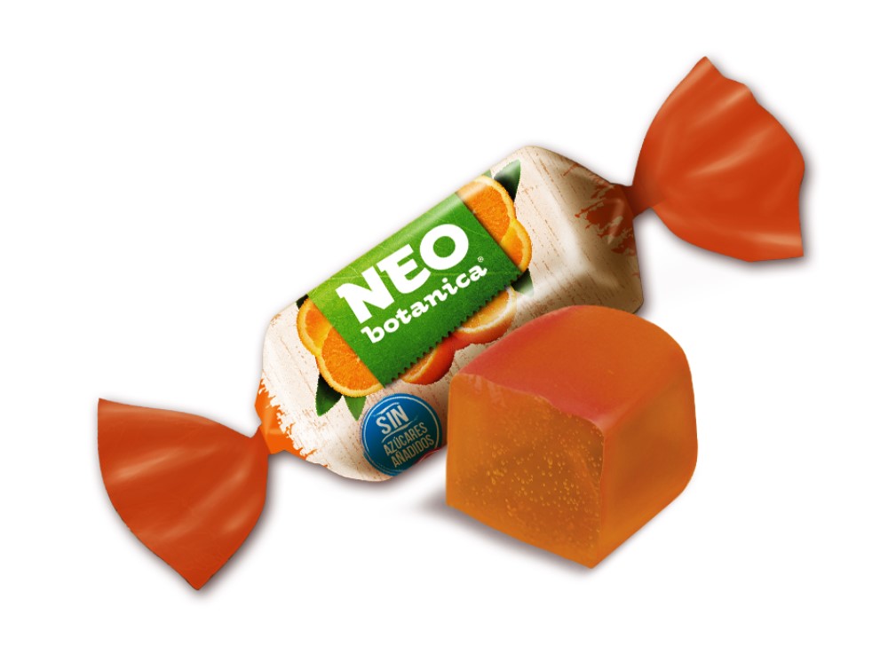 Gominolas veganas de naranja sin azúcar Neo Botanica 72g 2