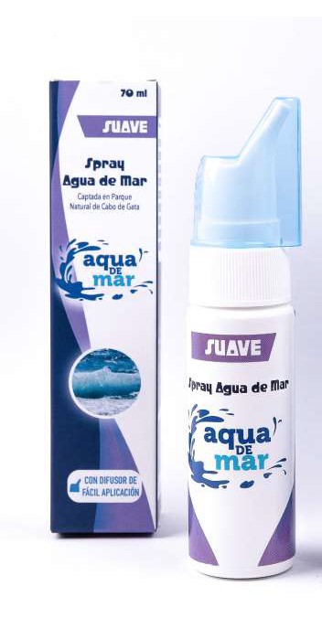 Spray nasal Suave con agua de mar 70ml Aqua de Mar [8437022221182]