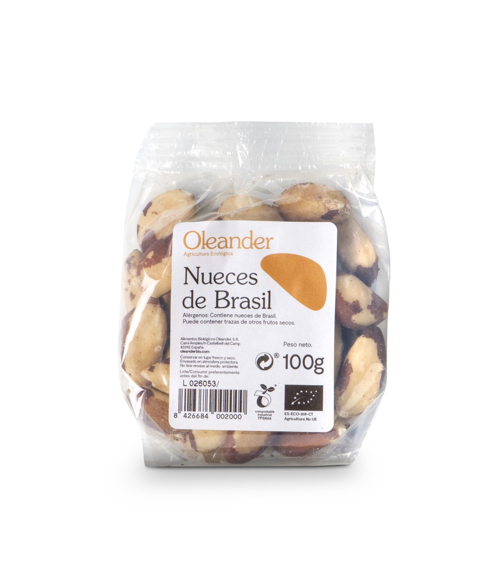 Nueces de Brasil Ecológicas Oleander 100g 