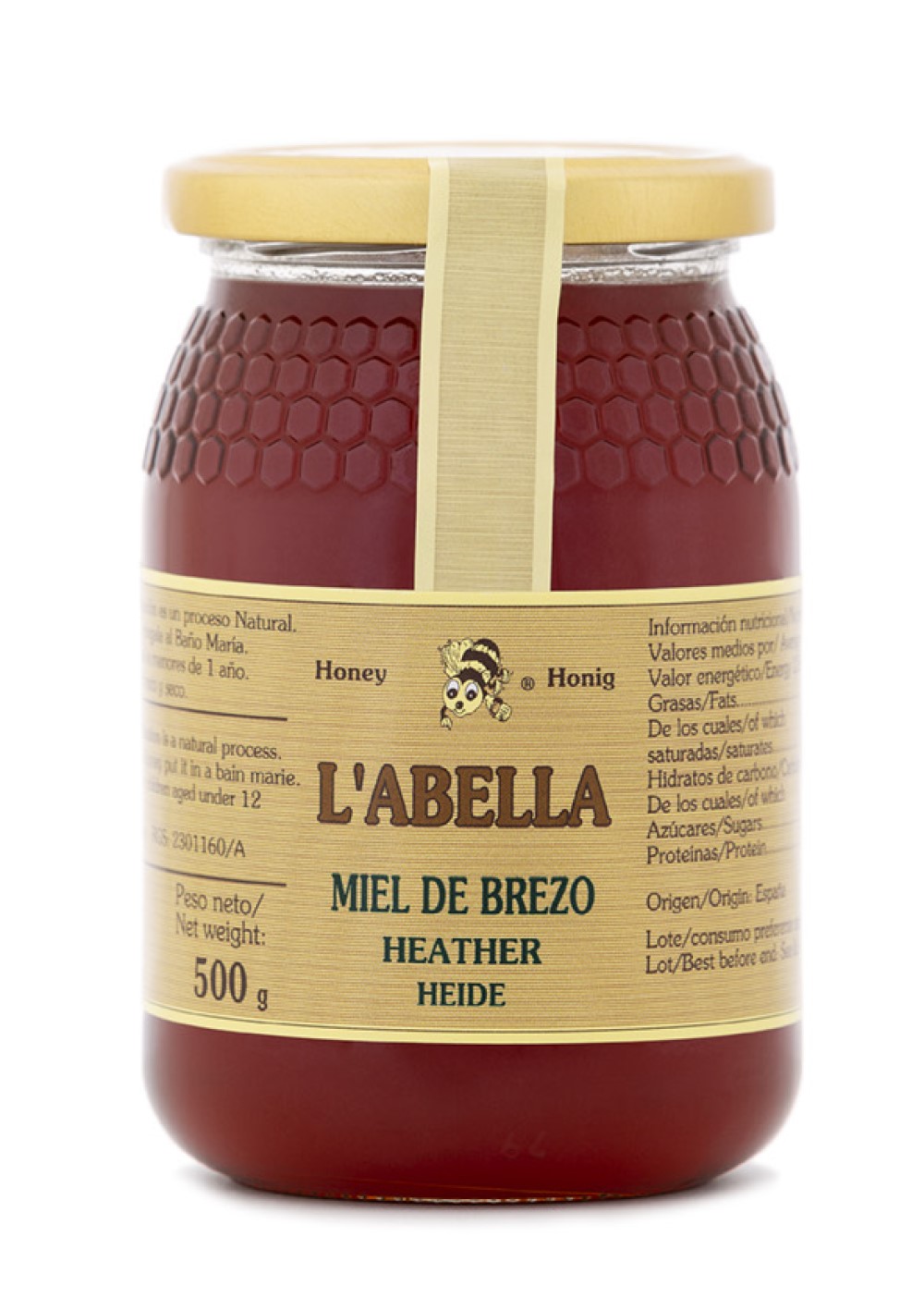 Miel de brezo L'Abella 500g