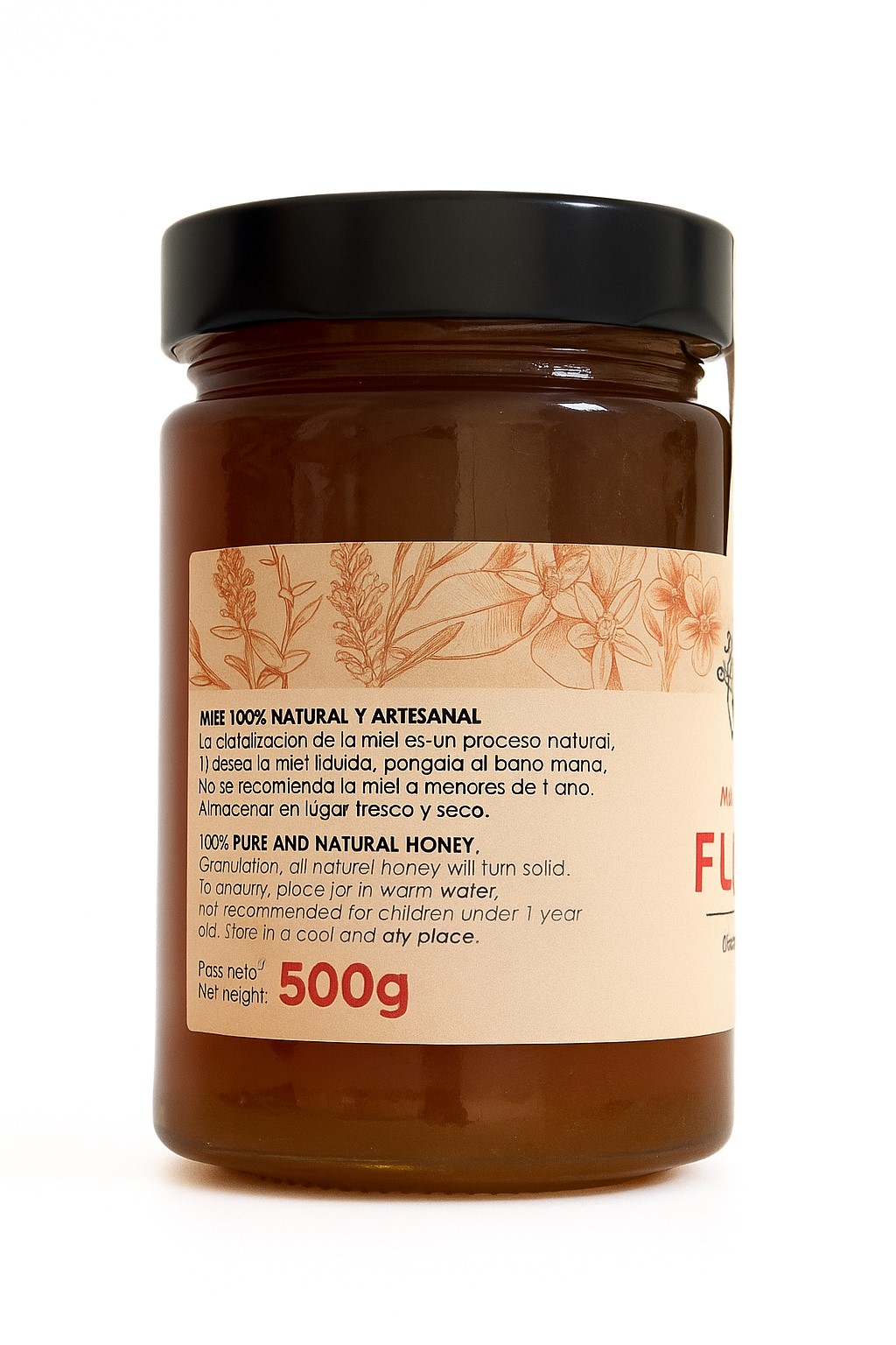 Miel de flores L'Abella 500g 2