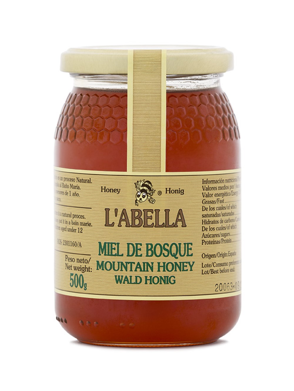 Miel de bosque L'Abella 500g