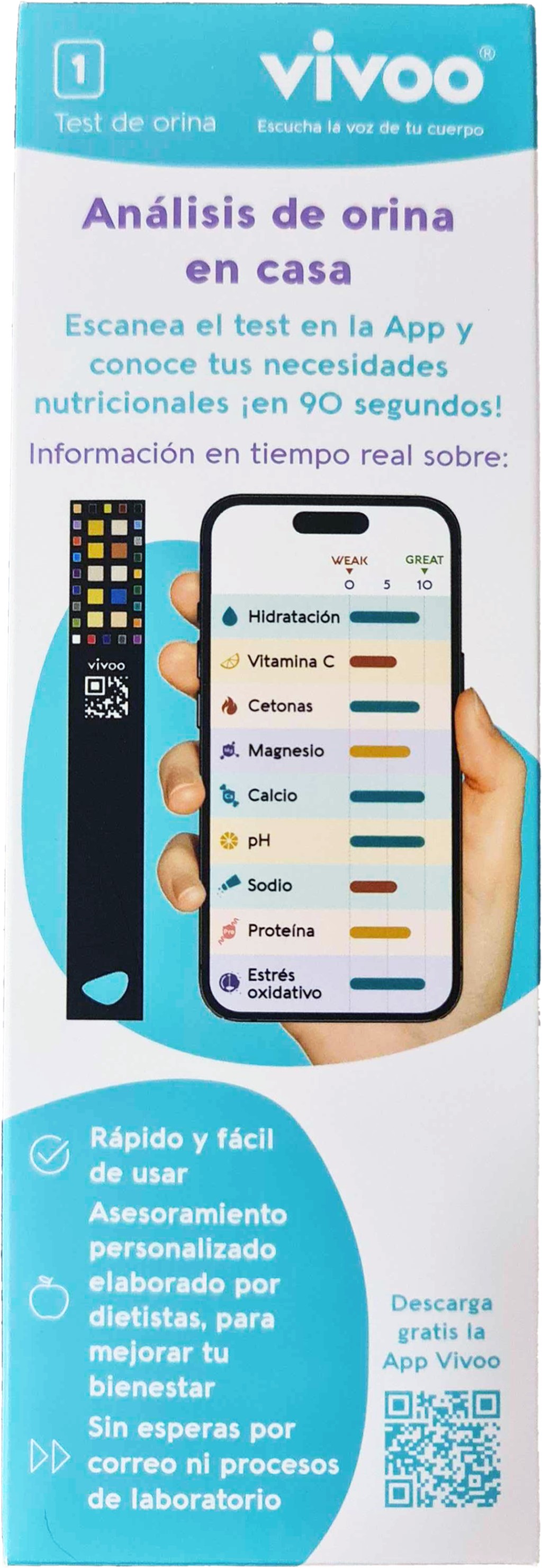 Test de Orina Vivoo   Análisis Nutricional en Casa en 90 Segundos