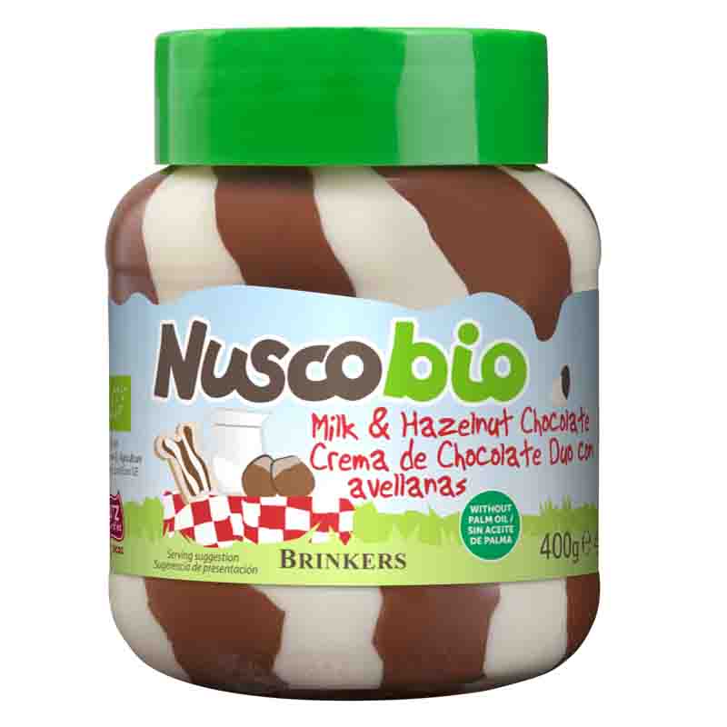 X NUSCOBIO - CREMA DE CHOCOLATE DUO 400g BIO (PROMO)