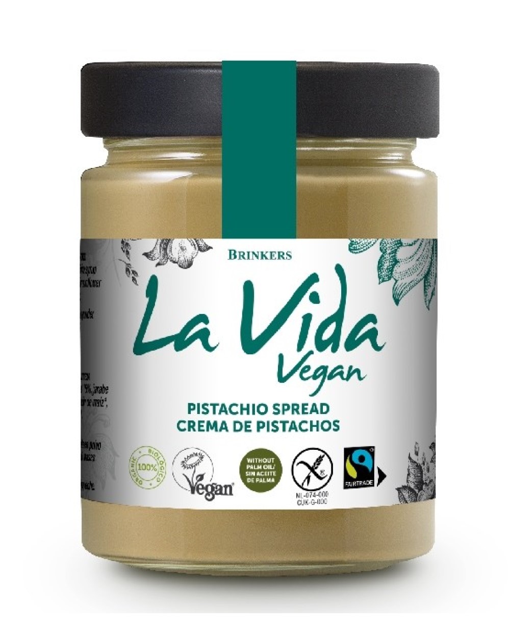 Crema de pistachos  270g La Vida Vegan | ecológico