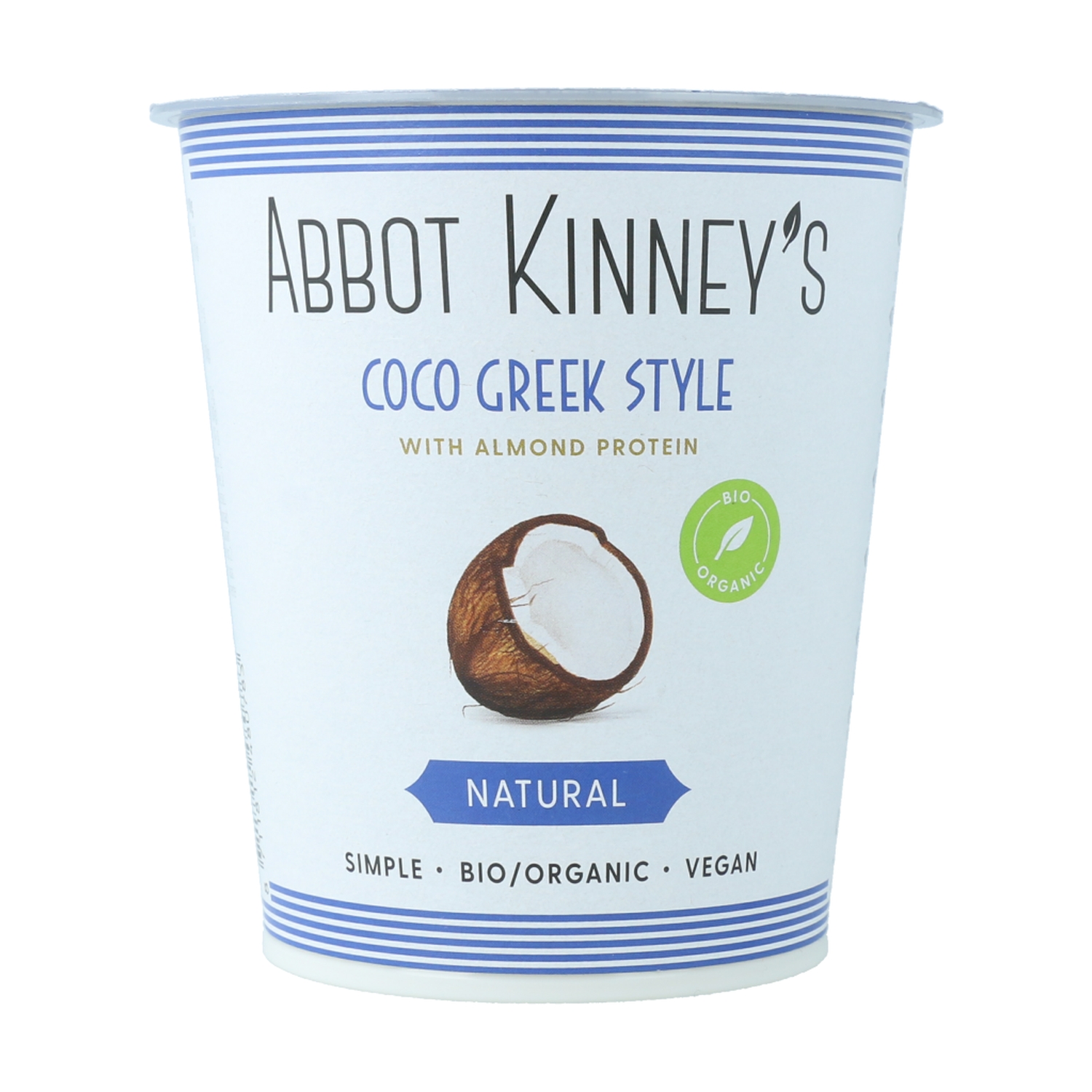 Yogur vegetal Griego de Coco Abbot Kinneys 350g | ecológico