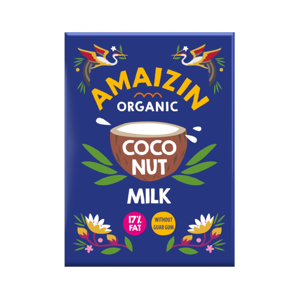 Coconut Milk - leche de coco Amaizin 500ml | ecológico 