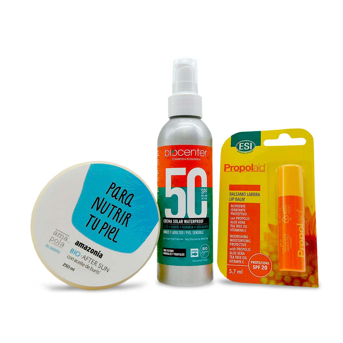 Pack esencial de defensa solar