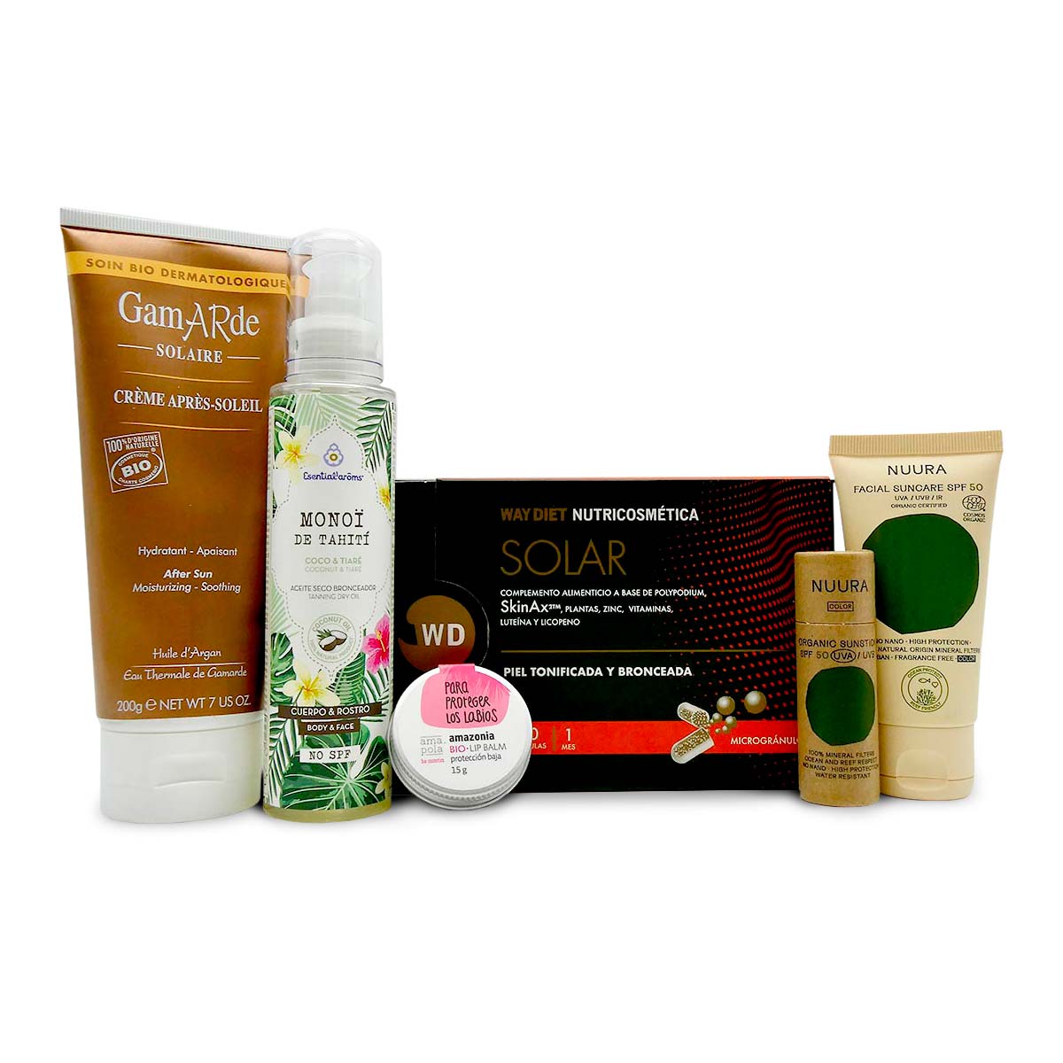 Pack bronceado estrella | resplandece bajo el sol