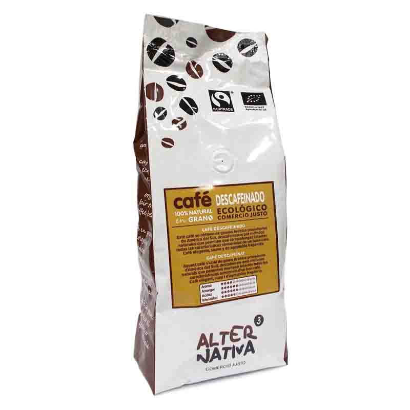 Café en Grano Descafeinado