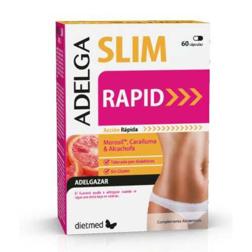 Adelga Slim Rapid 60 cápsulas DietMed [5605481107665]