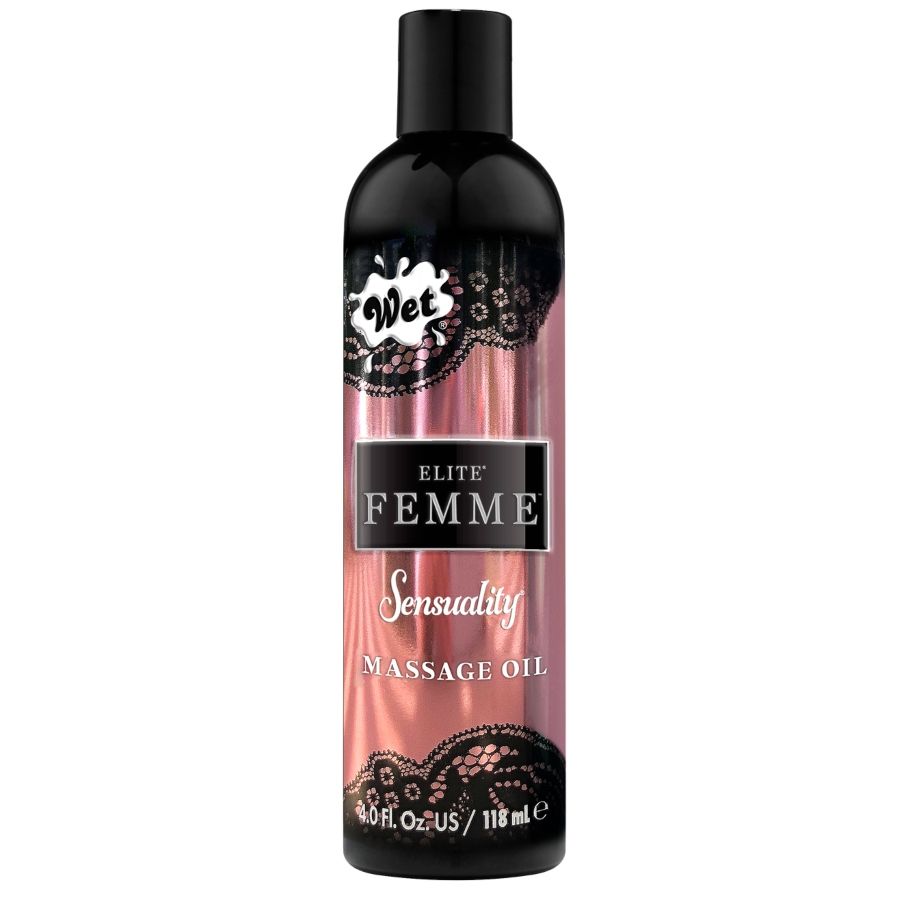 WET ELITE FEMME ACEITE MASAJE Y BAÑO SENSUALITY 120 MLWET ELITE 