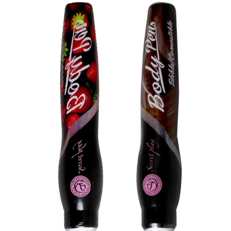 SECRET PLAY - PACK BLISTER BODY PEN CHOCOLATE Y FRESASECRET PLAY