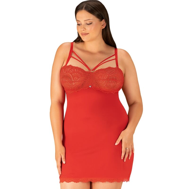 OBSESSIVE - LOVENTY CHEMISE Y TANGA XXL/XXXLOBSESSIVE - LOVENTY 